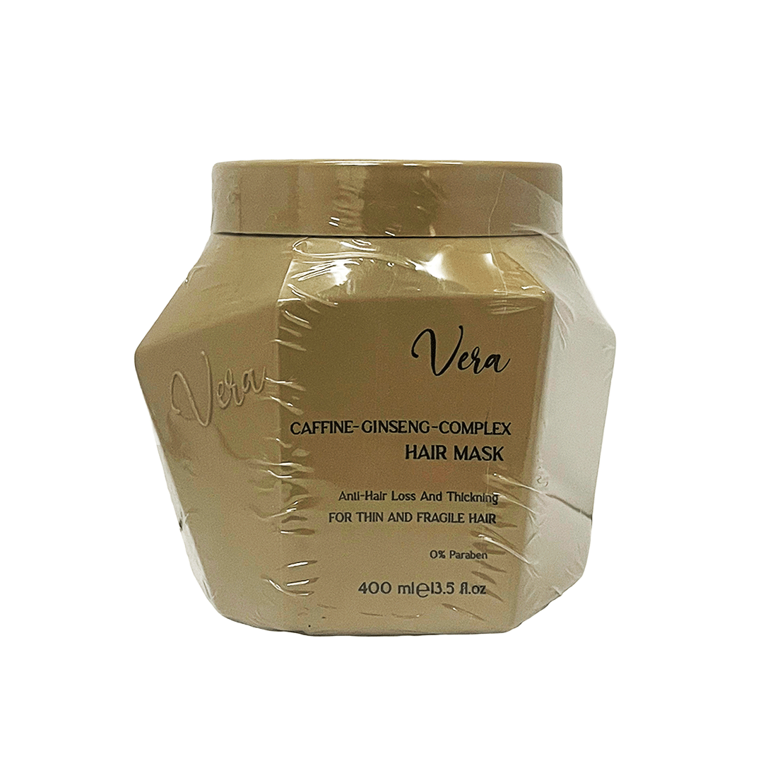 فيرا حمام كريم كافيين جينسنغ - Vera Hair Mask Caffine Ginseng (400ml)