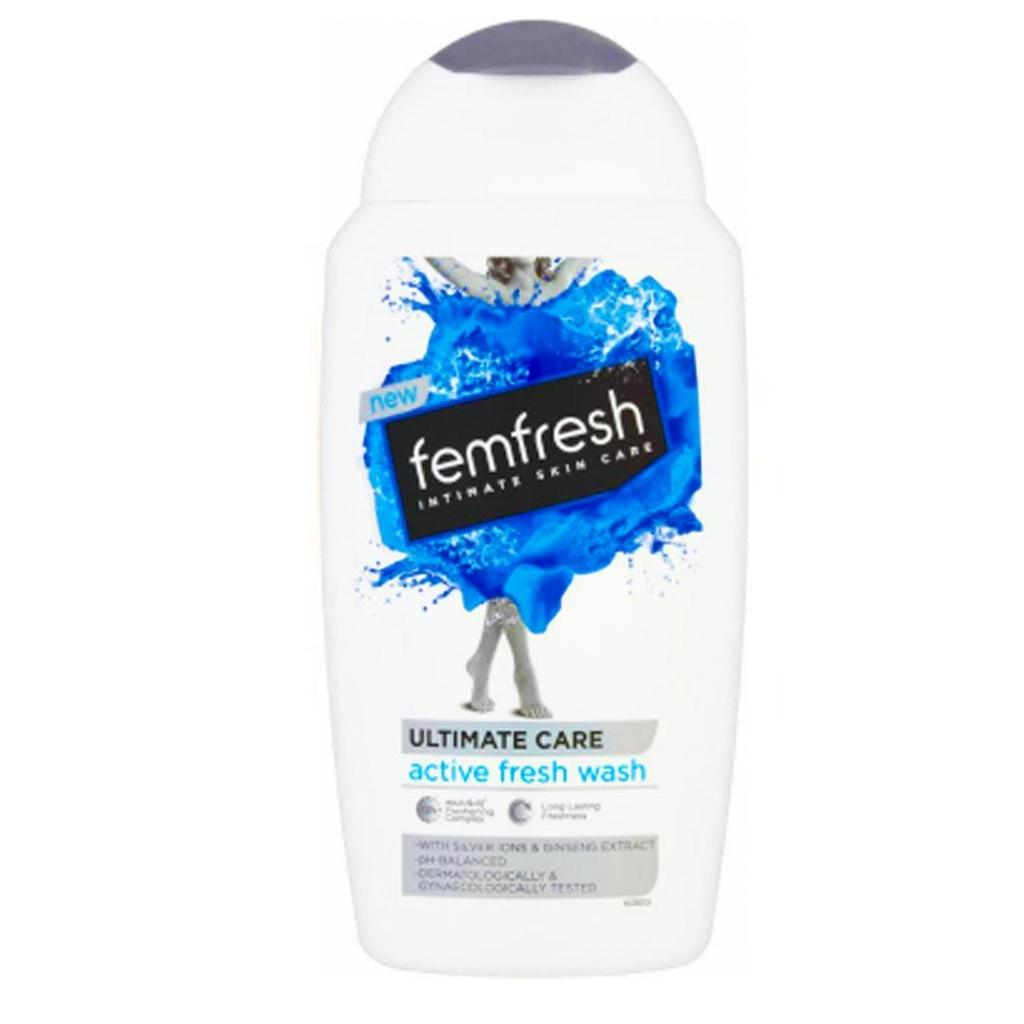 فيم فريش غسول مناطق حساسة - Fem Fresh Wash Sensitive Areas (250ml, Active)