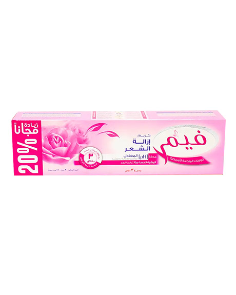 فيم كريم ازالة - Fem Cream Removal (90g, Rose, Extra 20%)