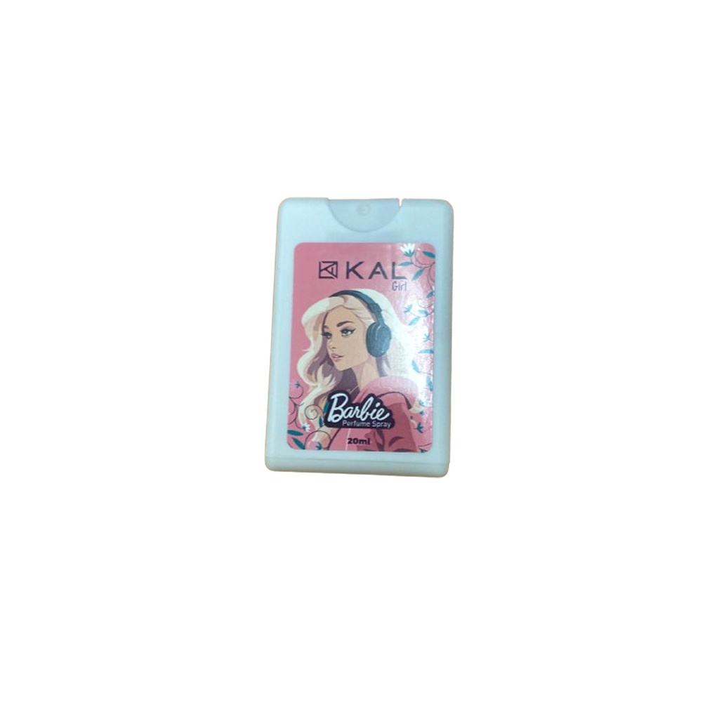 كال سبراى للجيب اطفال بنات - Kal Pocket Spray Kids Girls (20ml, Barbie)
