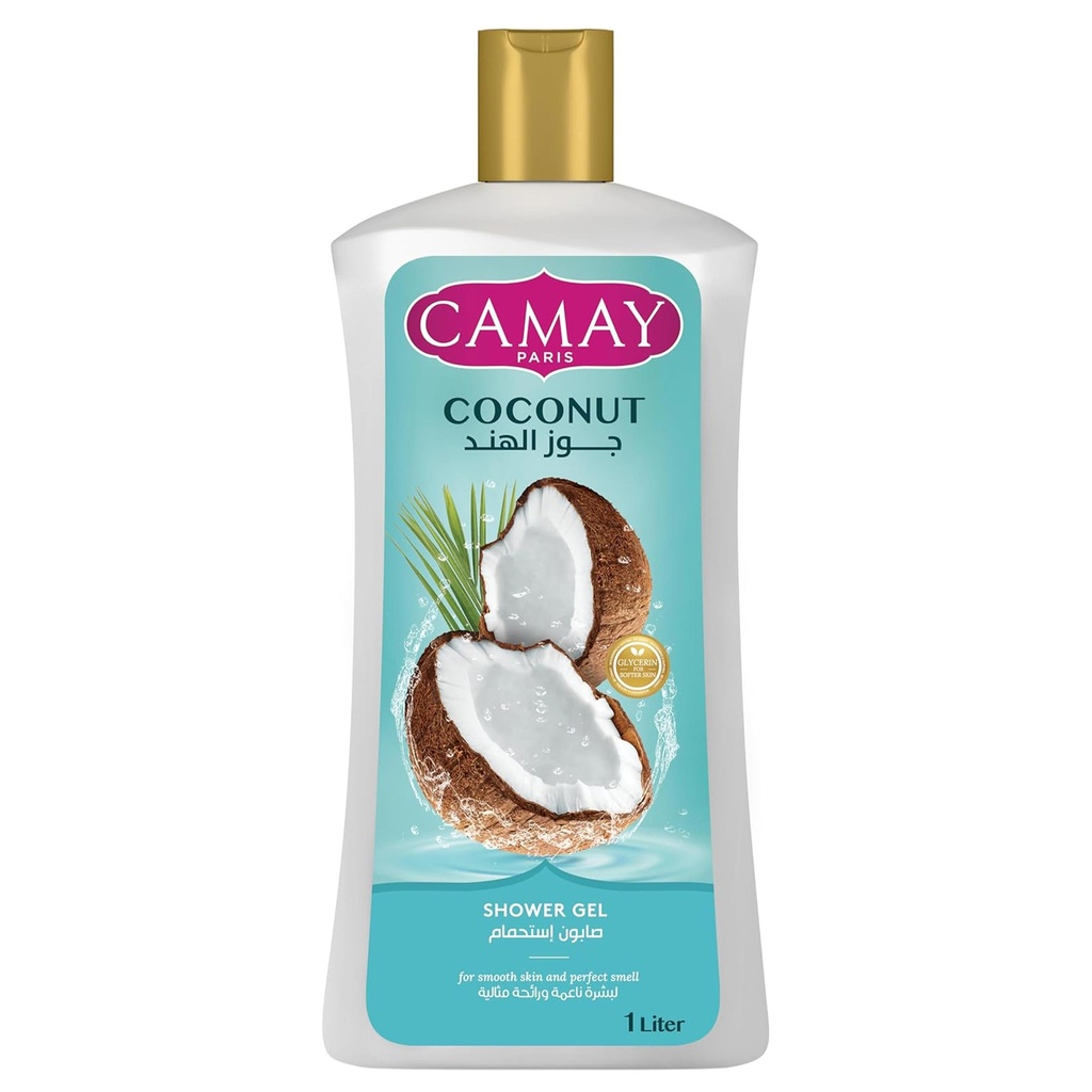كامى شاور جوزهند - Camay Shower Coconut (1L)