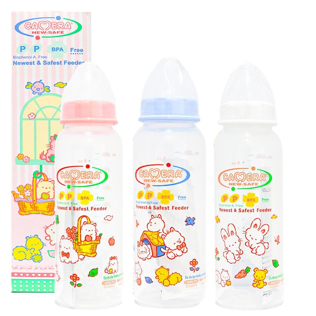 كاميرا ببرونة بلاستيك رسومات - Camera Fedeer Plastic P.P (240ml, No:51889)