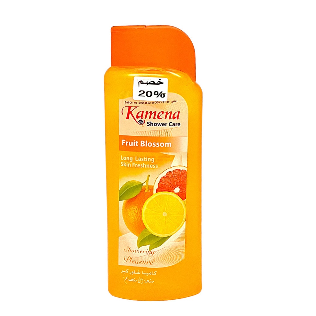 كامينا شاور فروت بلوسم خصم 20% - Kamena Shower Fruit Blossom Offer 20% (750ml)