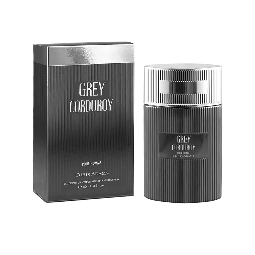 كريس ادامس جراى كوردروى - Chris Adams Grey Corduroy EDP-M (100ml)