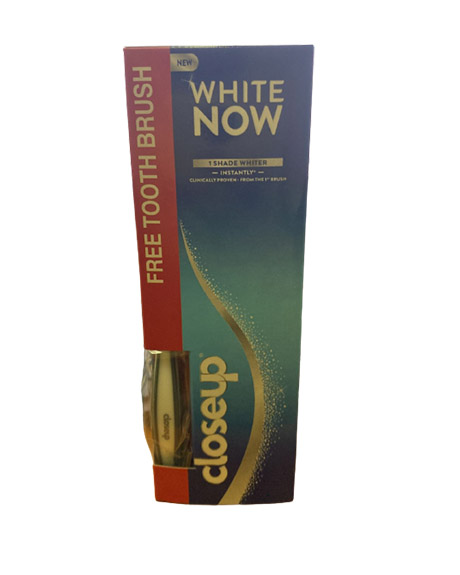 كلوس اب وايت ناو - Closeup White Now (75ml, Original, Brush Free)
