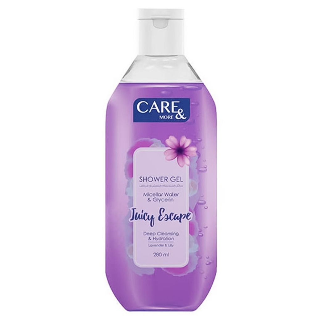 كير اند مور شاور - Care & More Shower (280ml, Juice Escape)