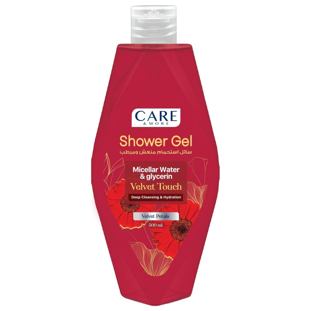 كير اند مور شاور فيلفت تاتش - Care & More Shower Velvet Touch (500ml)