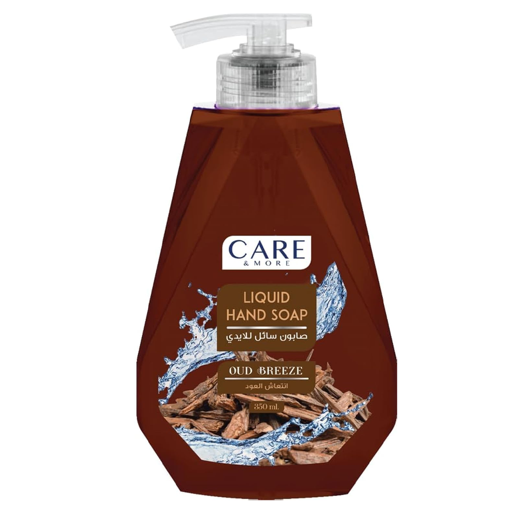 كير اند مور هاند ووش انتعاش العود - Care & More Hand Wash Oud Breeze (360ml)
