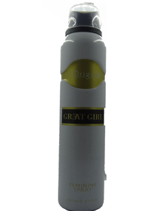 ل اورجين مزيل سبراى - L Origine Deodorant Spray (Woman, 200ml, Great Girl)