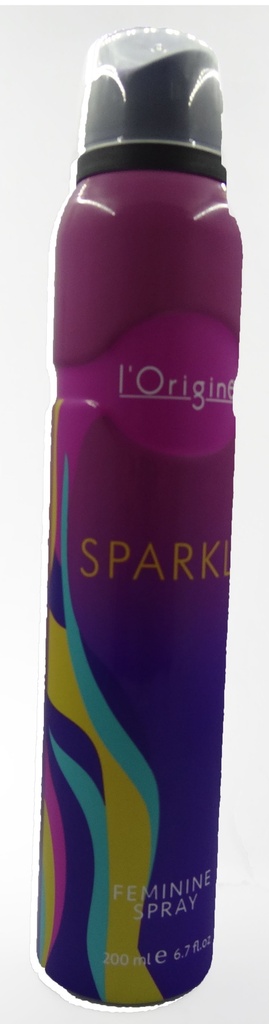 ل اورجين مزيل سبراى - L Origine Deodorant Spray (Woman, 200ml, Sparkle)