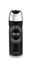 [6291103666611] امبر مزيل سبراى - Emper Deodorant Spray (Tool Box, men, 200ml)
