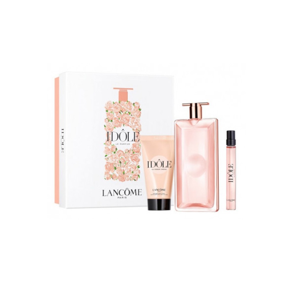 لانكوم ايدول - لانكوم ايدول طقم - Lancome Idole Set EDP-W (50ml+50ml+10ml)