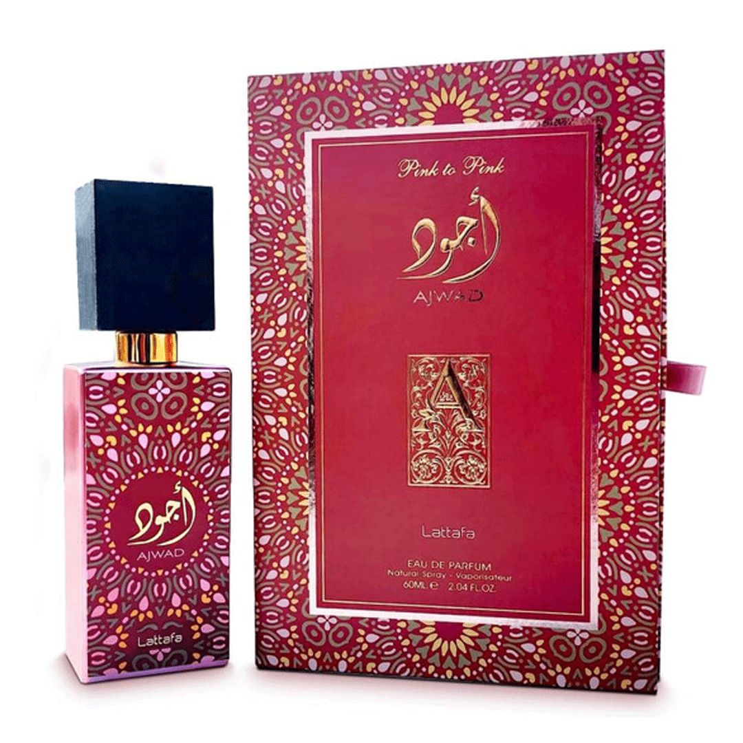 لطافة اجود بينك تو بينك - Lattafa Ajwad Pink To Pink EDP-M&W (60ml)
