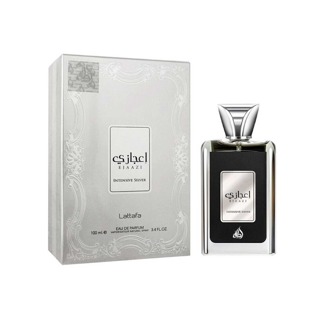 لطافة اعجازى انتنسيف سيلفر - Lattafa Ejaaze Intensive Silver (100ml)
