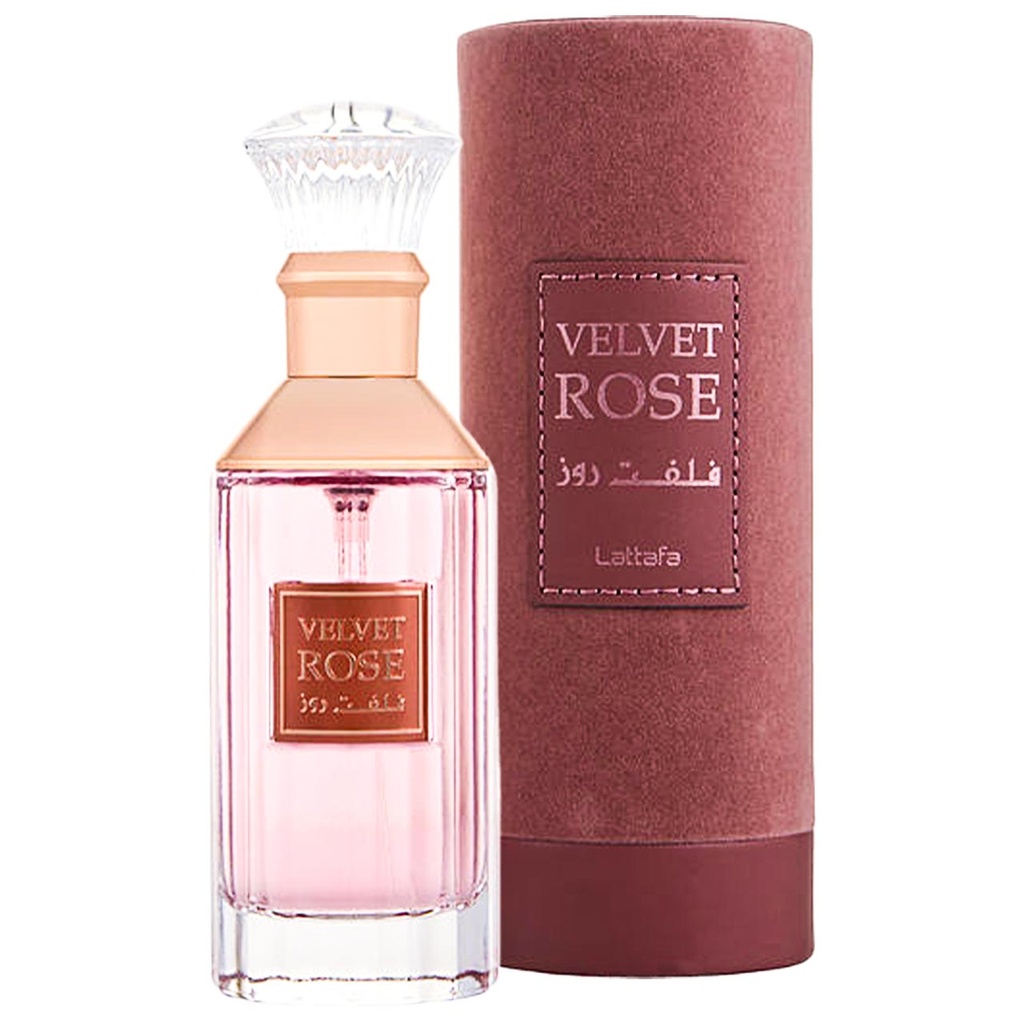 لطافة فيلفيت روز - Lattafa Velvet Rose EDP-W (100ml)
