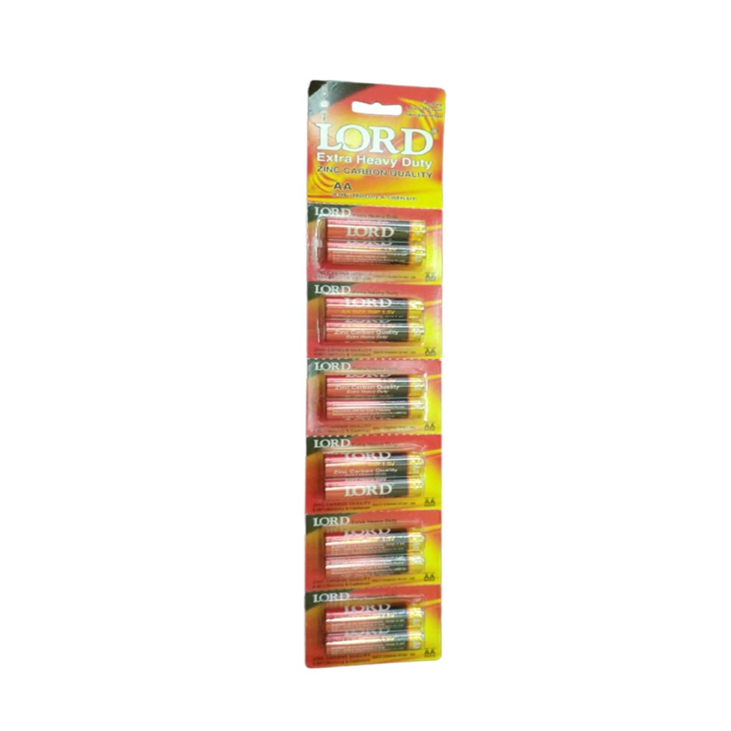 لورد حجاره - Lord Stones AA 2Psc (No:R6P(AA)1.5V)