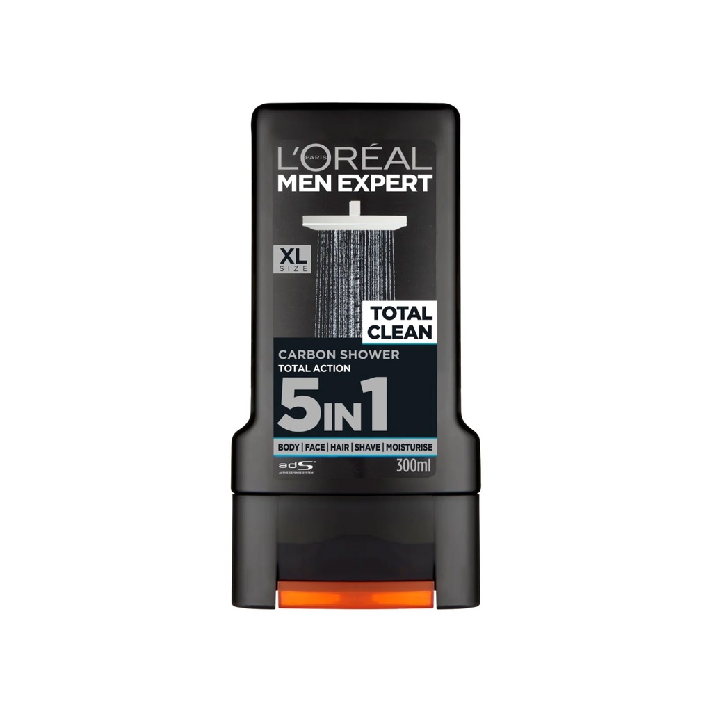 لوريال شاور توتال كلين - Loreal Shower Total Clean (300ml)