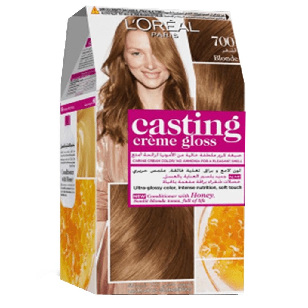لوريال صبغة - Loreal Color (Casting, 48ml, without, Blonde 700)