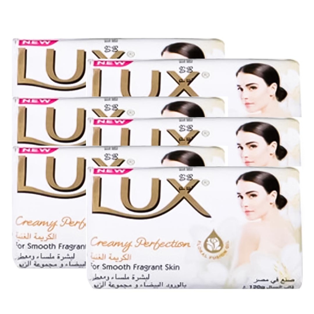 لوكس صابون - Lux Soap 120g 6Psc (120g, Rich cream, without)