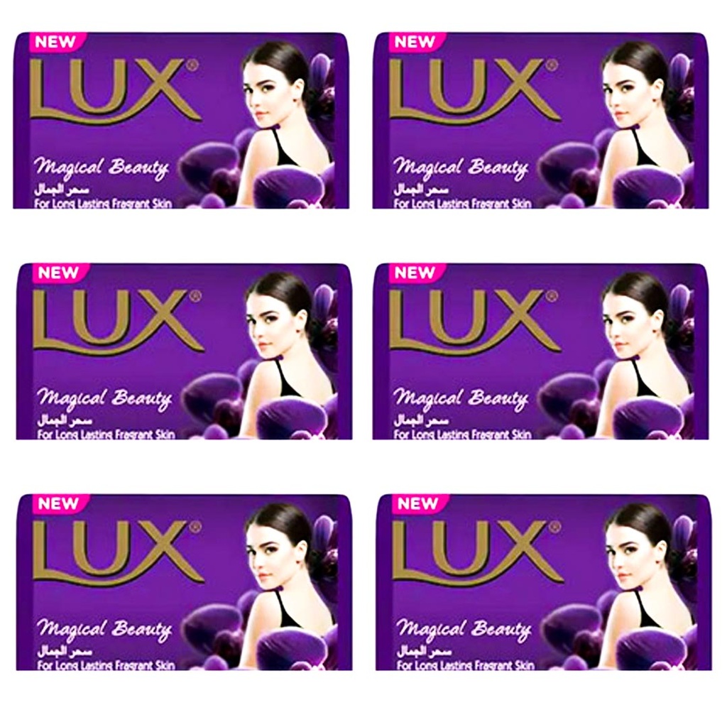 لوكس صابون - Lux Soap 165g 6Psc (165g, Magic Beauty, without)