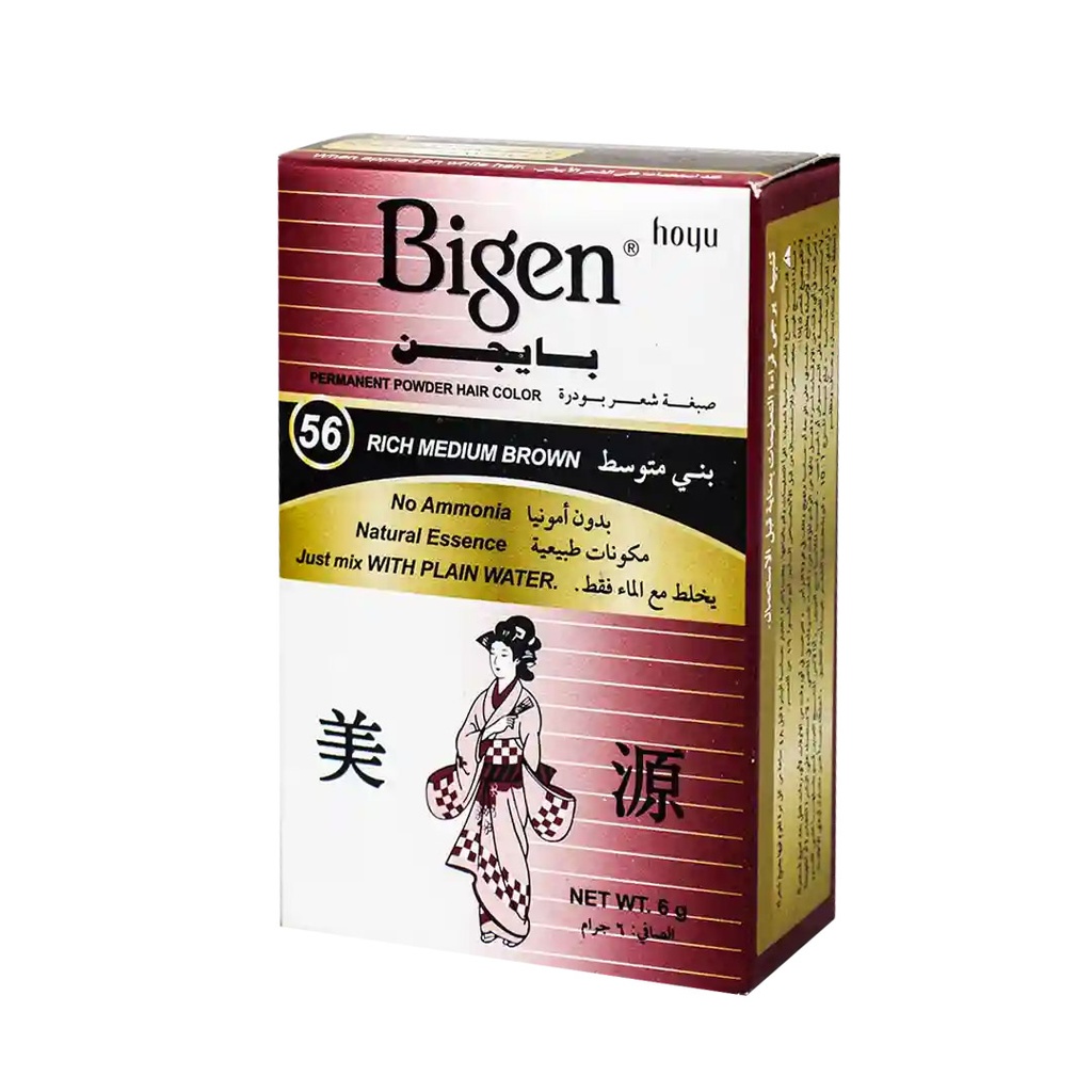 لونا بايجن صبغة - Luna Baigen Color (6g, Rich Medium Brown 56)