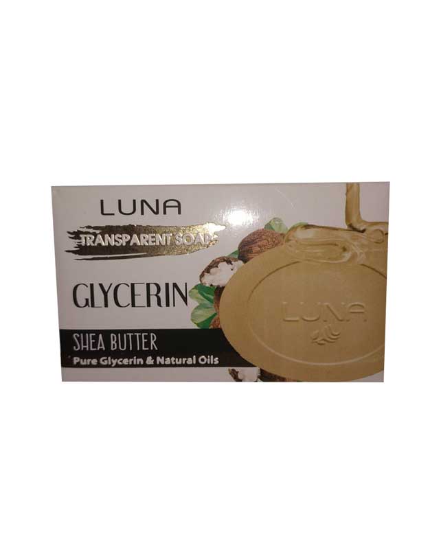 لونا صابون شفاف جلسرين - Luna Tranparent Soap Glycerin (100 g, Shea butter)