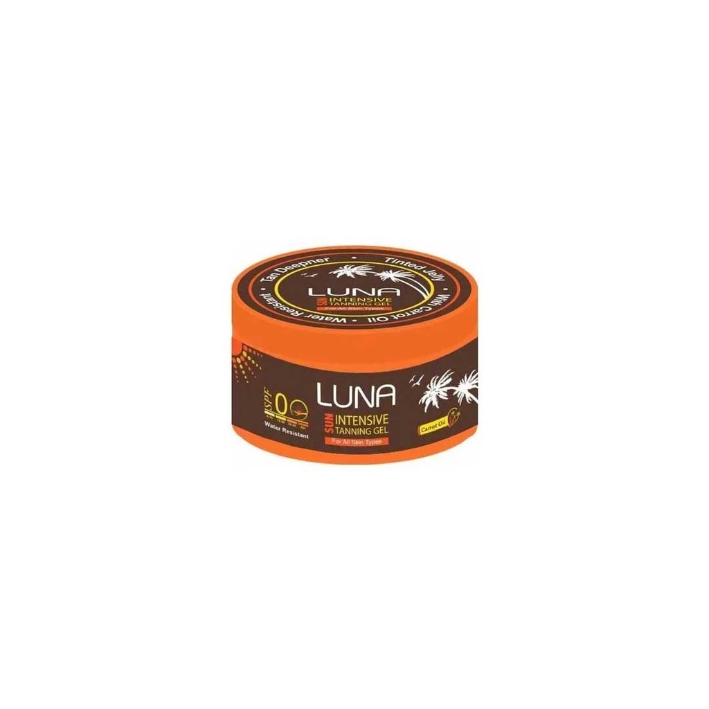 لونا صن تانينج جل - Luna Sun Intensive Tanning Gel (130g, without, 0)