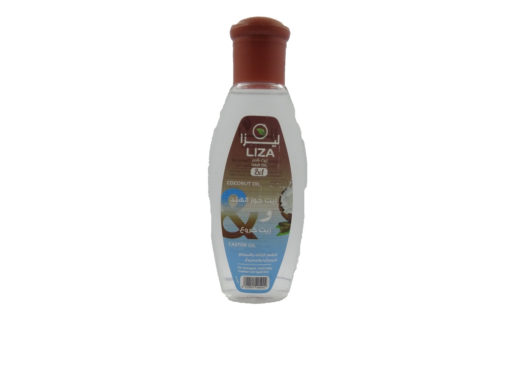 ليزا زيت جوز الهند و الخروع - Liza Oil Coconut & Castor (125ml)