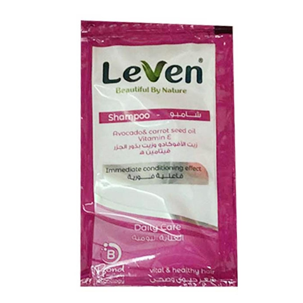 ليفين شامبو - Leven Shampoo 10ml (10ml, Avocado&Carrot Seed)