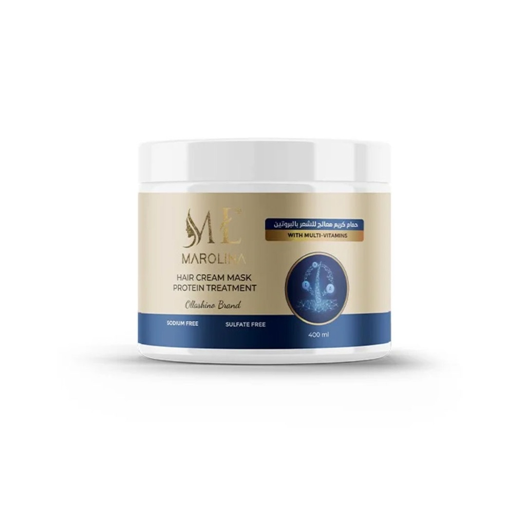 مارولينا حمام كريم بروتين - Marolina Hair Cream Mask Protein (400ml)