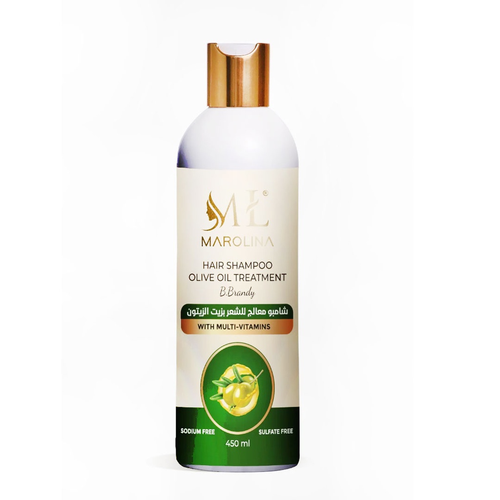 مارولينا شامبو زيت زيتون - Marolina Shampoo Olive Oil (450ml)