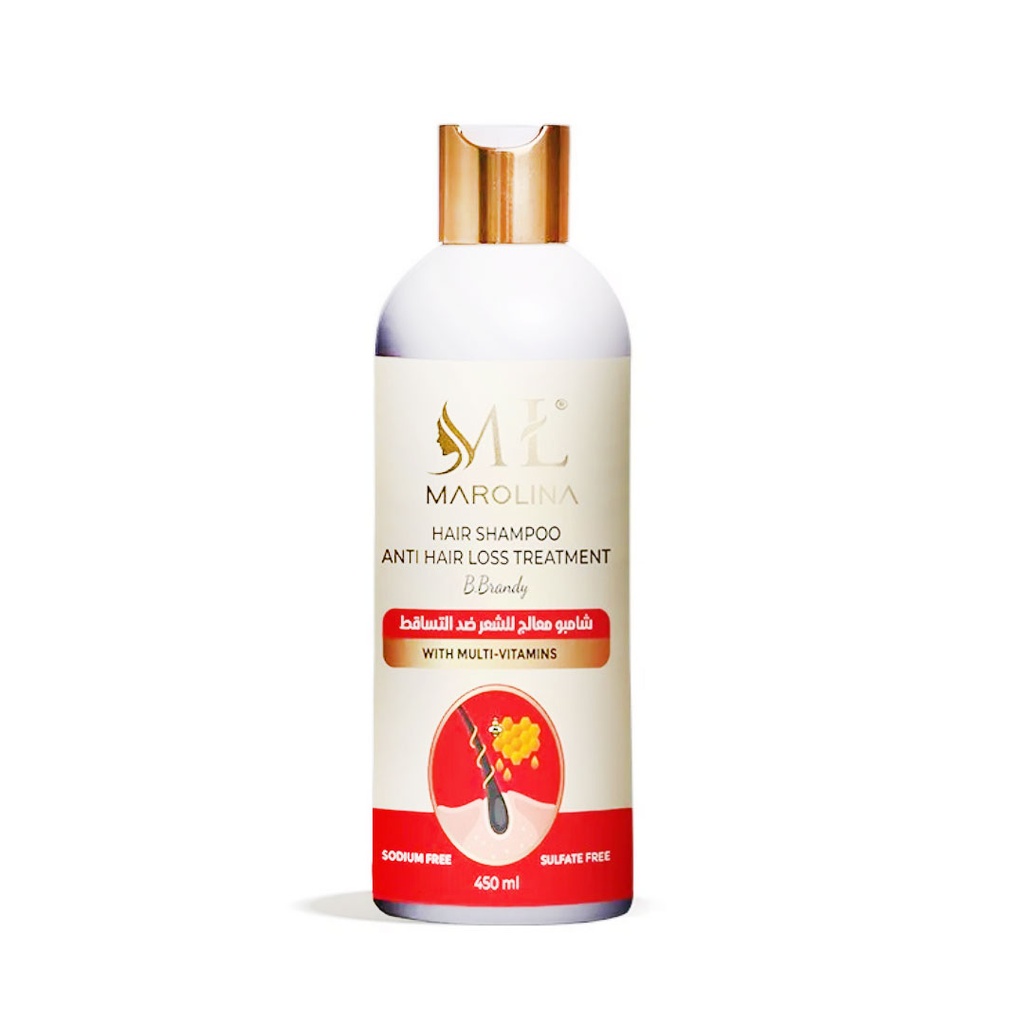 مارولينا شامبو ضد التساقط - Marolina Shampoo Anti Hair Loss (450ml)