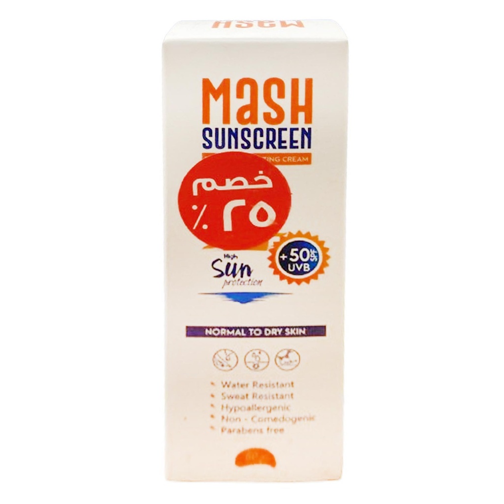 ماش صن سكرين - Mash Sun Screen (60g, discount 25%, 50)