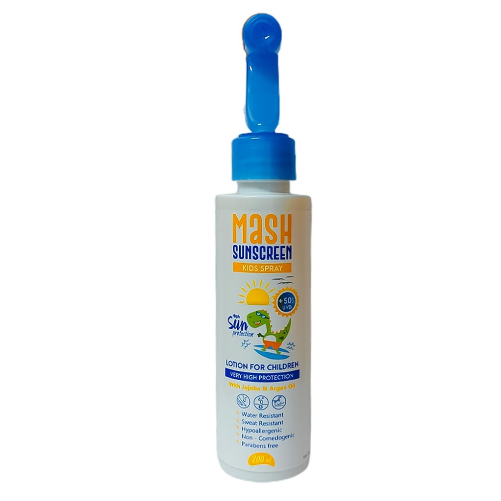 ماش صن سكرين لوشن اطفال - Mash Sunscreen Lotion Kids (200ml, 50)