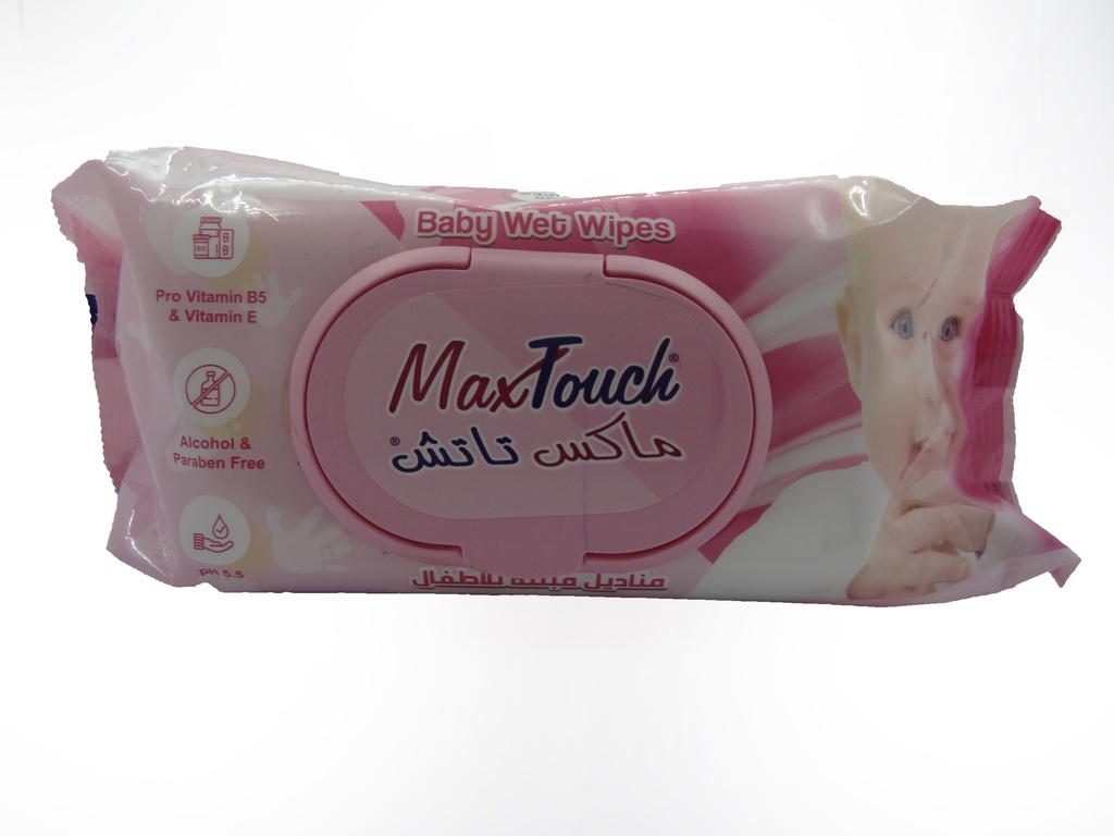 ماكس تاتش مناديل - Max Touch Wipes (Wet, Kids, Fresh, 80PC)