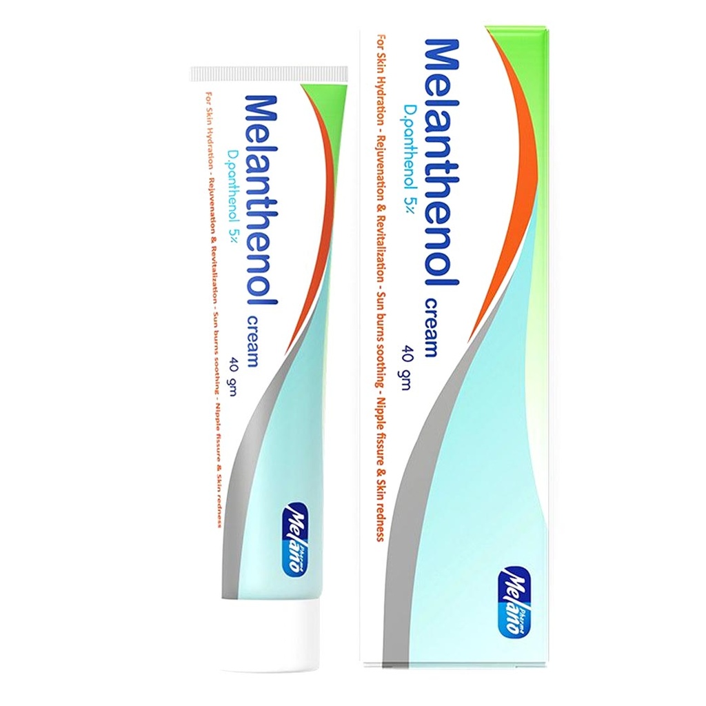 ميلانو ميلانثينول كريم مرطب - Melano Melanthenol Cream Moisturizing (40g, Panthenol)