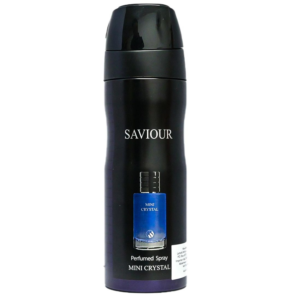 مينى كريستال سبراى - Mini Crystal Spray (men, 200ml, Saviour, No:D1090)