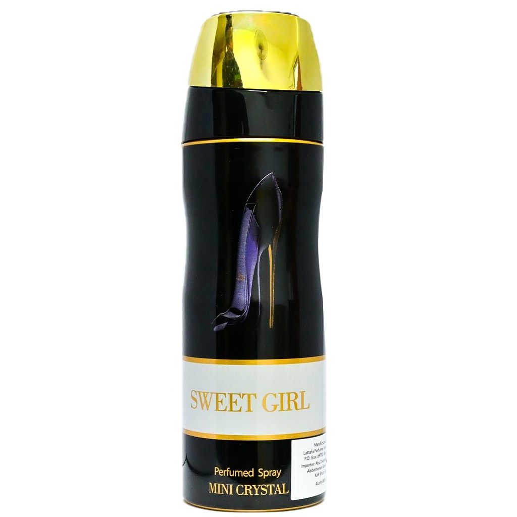 مينى كريستال سبراى - Mini Crystal Spray (Woman, 200ml, Sweet Girl, No:D1112)