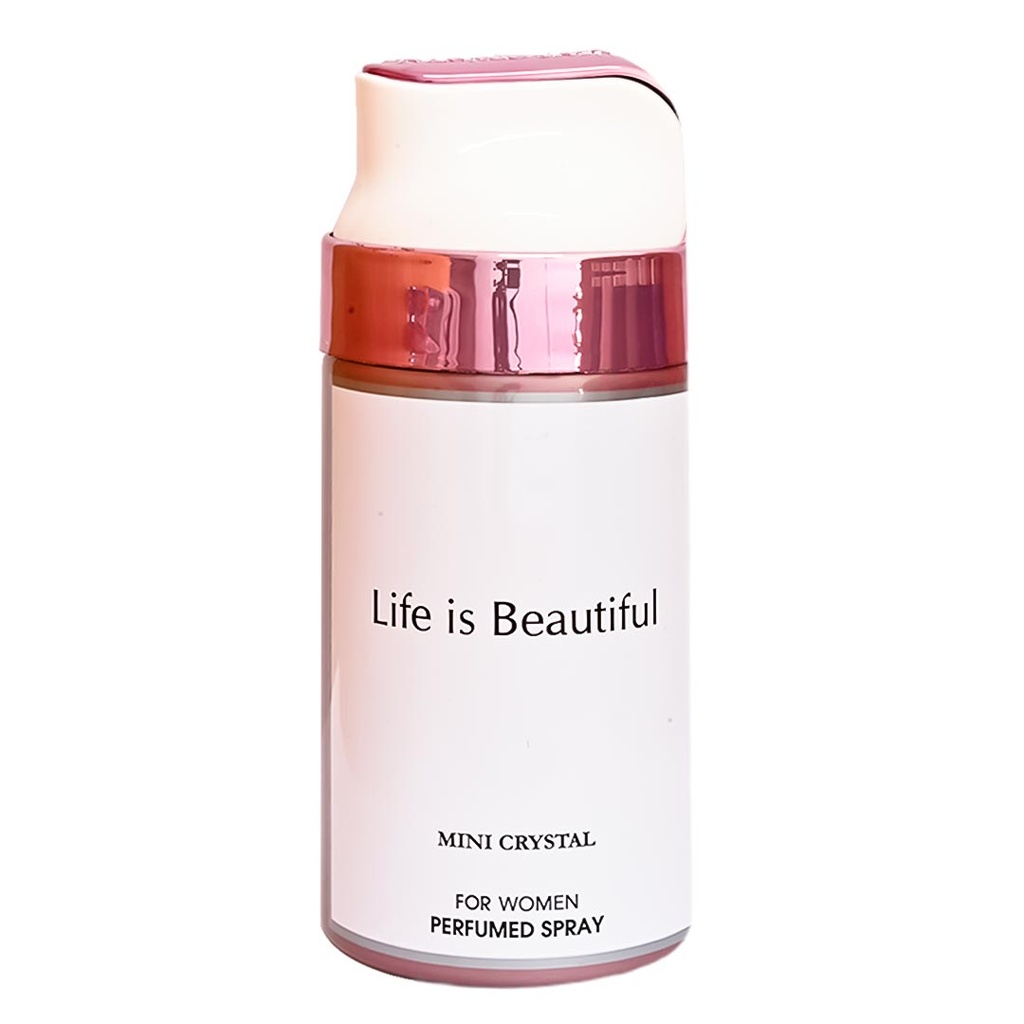 مينى كريستال سبراى - Mini Crystal Spray (Woman, 250ml, Life Is Beautiful, No:D1056)