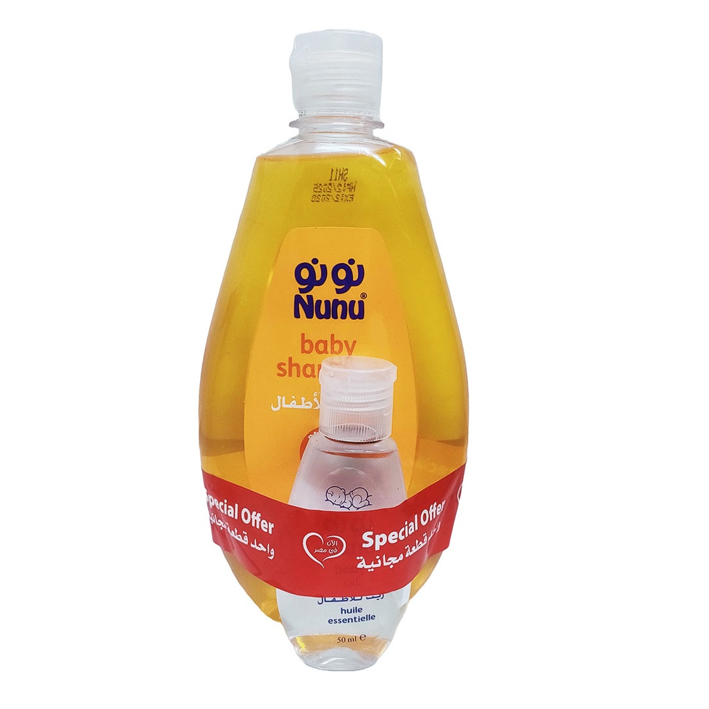 نونو شامبو + زيت 50مل - Nunu Shampoo + Oil 50ml (500ml)