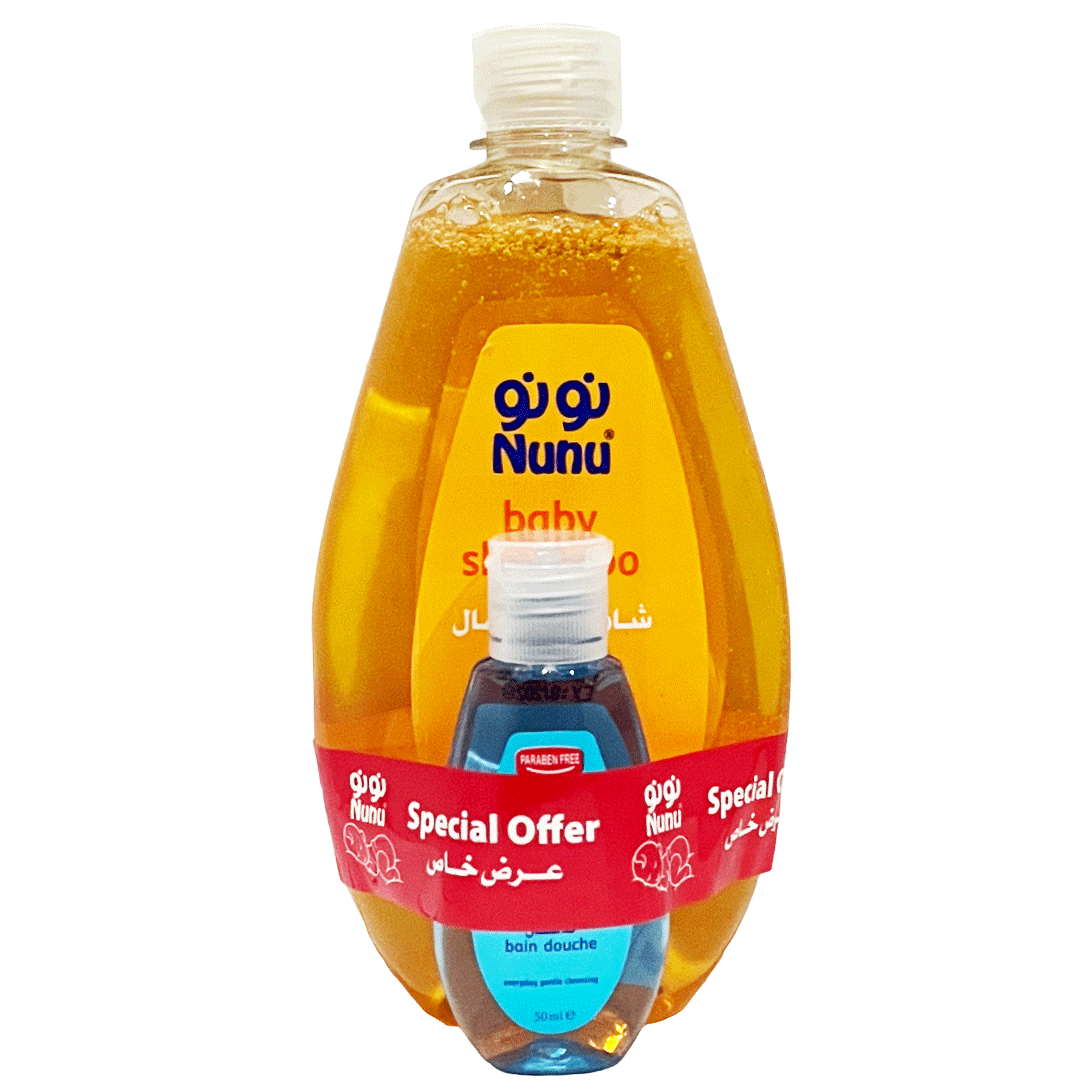 نونو شامبو + شاور 50مل - Nunu Shampoo + Shower 50ml