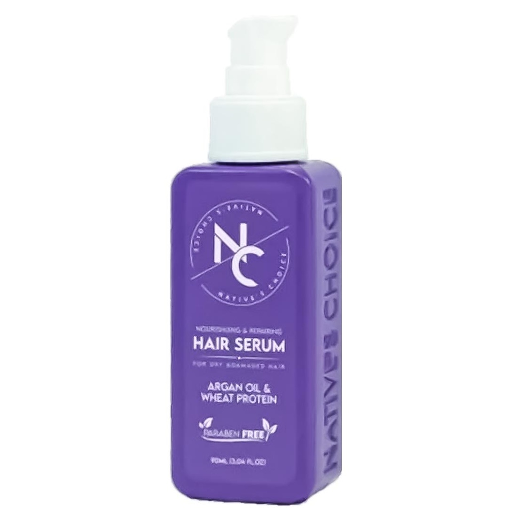 نيتيفز تشويس سيرم - Native’s Choice Hair Serum (90ml, Argan)
