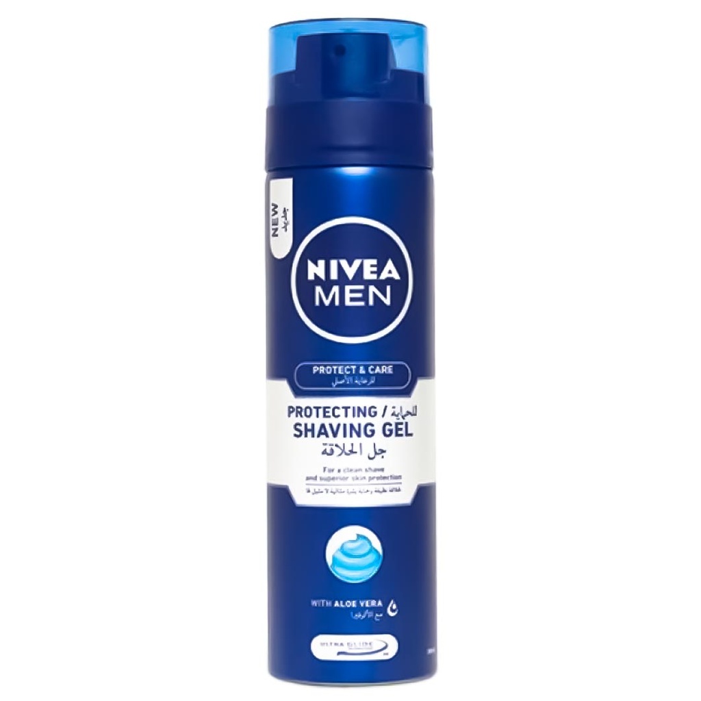 نيفيا حلاقة - Nivea Shaving (Gel, 200ml, Protect&Care)
