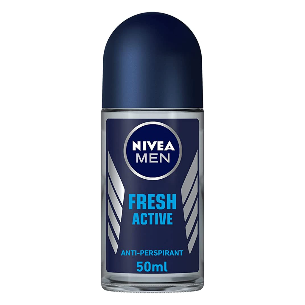 نيفيا رول اون رجالى - Nivea Roll On Men (50ml, Fresh Active Deodorant, without)