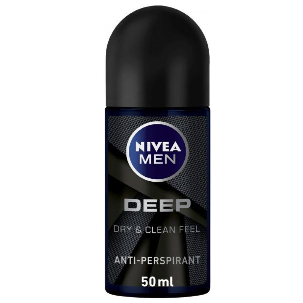 نيفيا رول اون رجالى - Nivea Roll On Men (50ml, Deep Dark Wood, without)