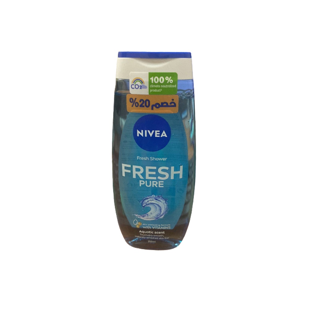 نيفيا شاور - Nivea Shower (250ml, Fresh Pure, discount 20%)