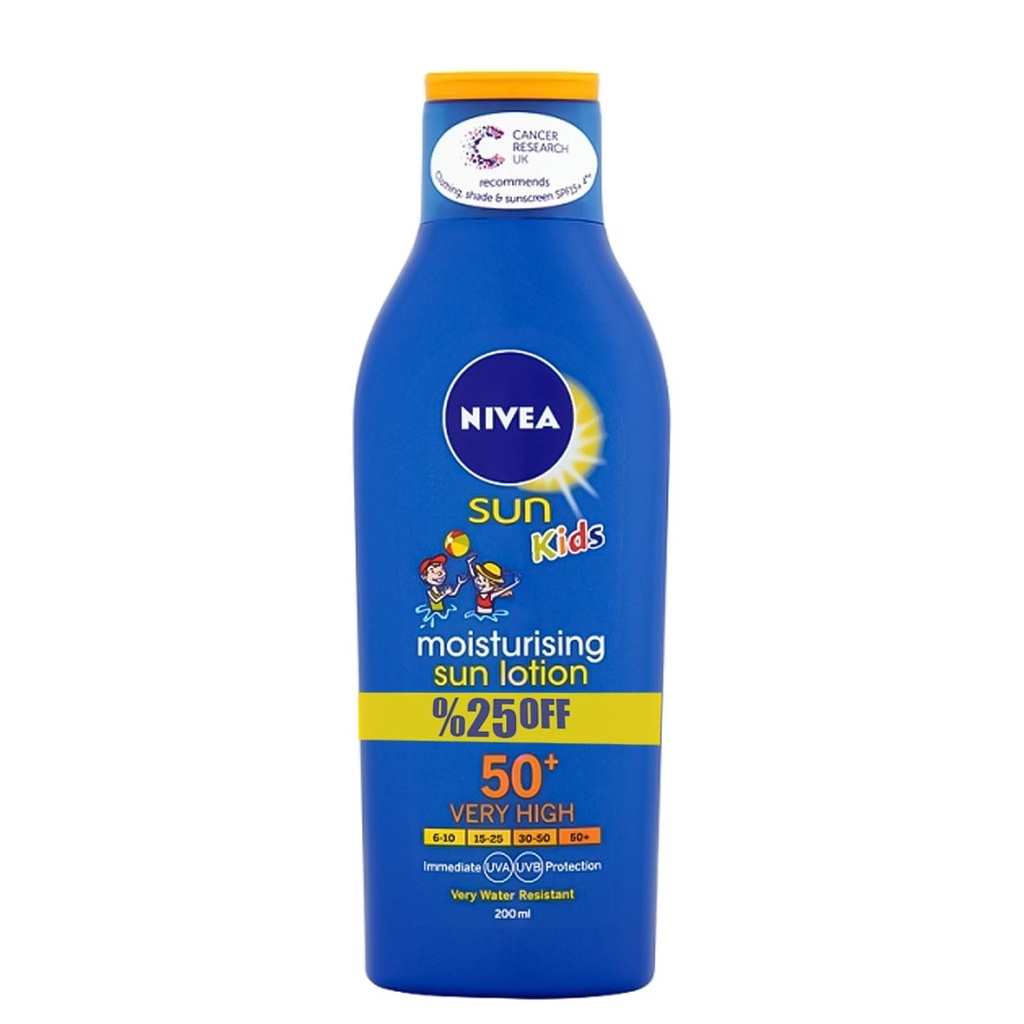 نيفيا صن - Nivea Sun (Lotion, Kids, 200ml, discount 25%, 50)