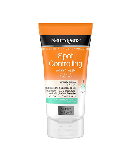 نيوتروجينا سبوت كنترولينج غسول - Neutrogena Spot Controlling Wash (150ml, Stubborn Spots)