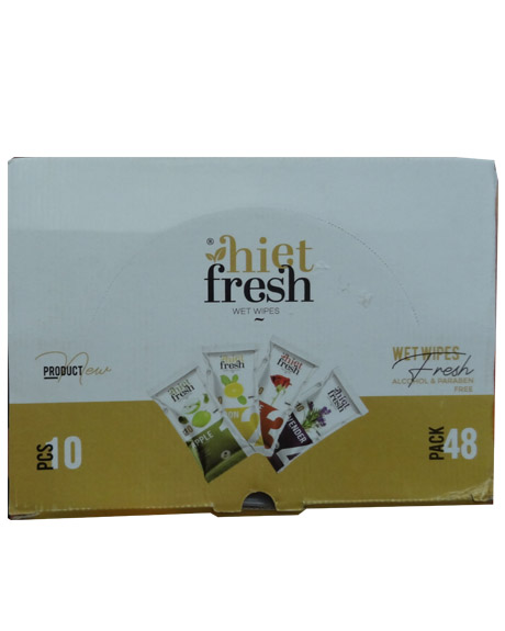 هايت فريش مناديل -  Hiet fresh Wipes 48Psc (10PC)