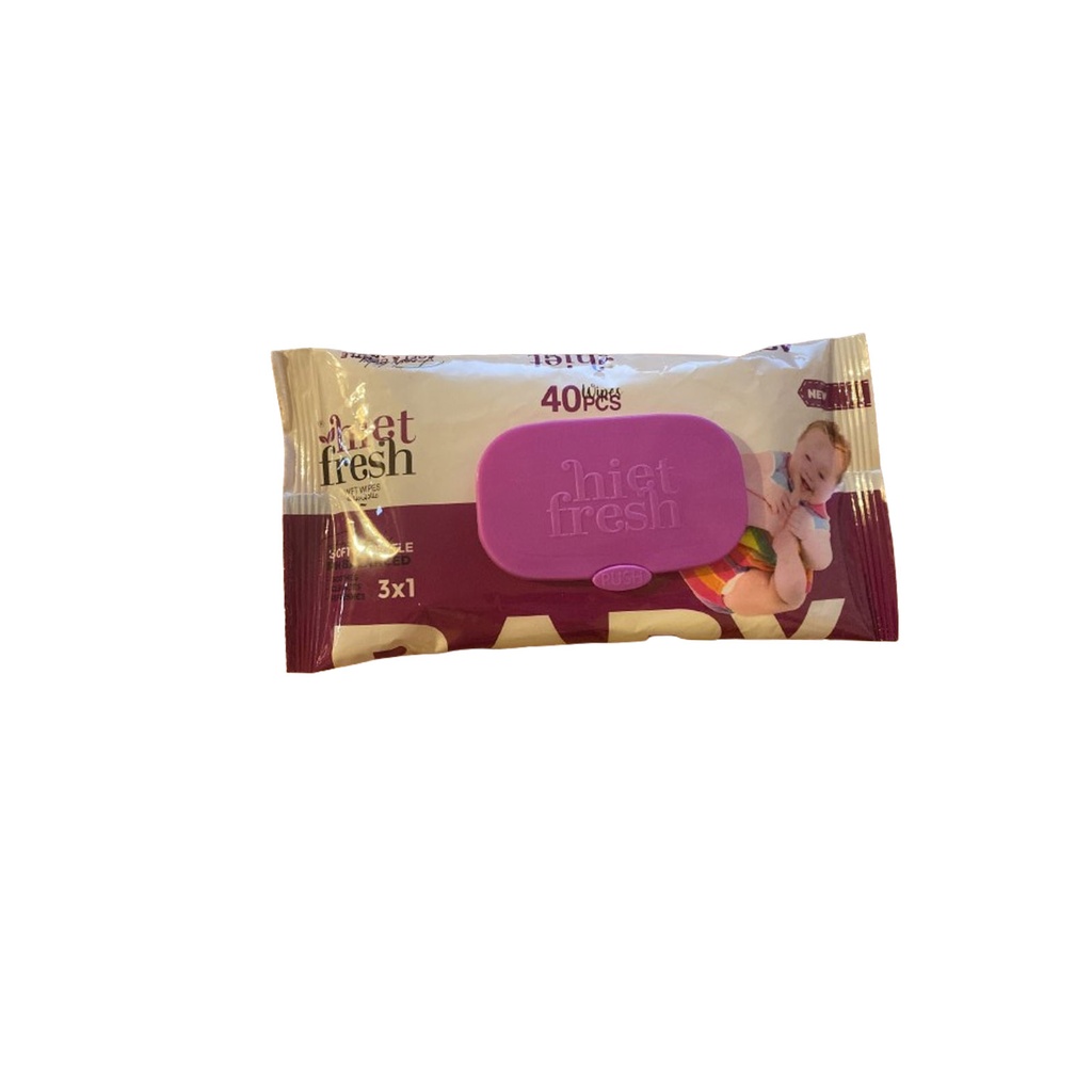 هايت فريش مناديل بيبى - Hiet fresh Wipes Baby (40PC)